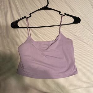 Purple tank top